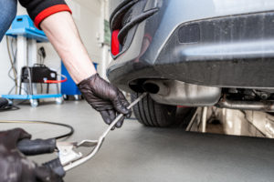 mot testing station pollution